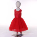 Satin Tüll Rot / Weiß / Elfenbein / Türkis Blumenmädchen Kleid